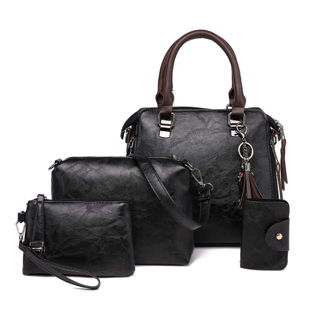 5491 Purses fashion Shoulder Bags Tote Satchel 4pcs Handbag Set